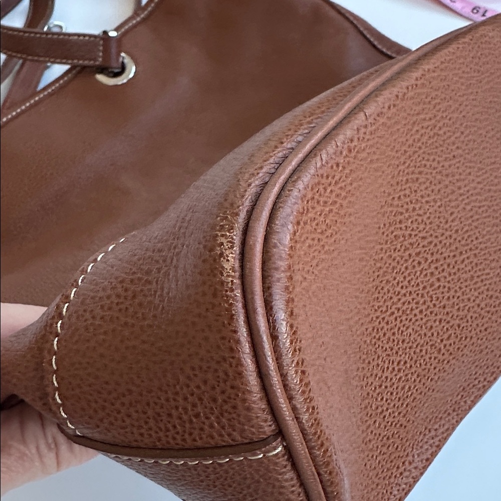 Longchamp Pebble Leather Vintage Tote - Picture 7 of 14